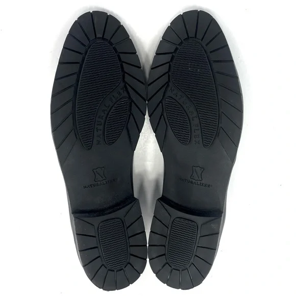 📌SOLD📌 NATURALIZER DUAL ACTION FOAM BLACK LEATHER LOAFERS🆕 - Picture 14 of 14